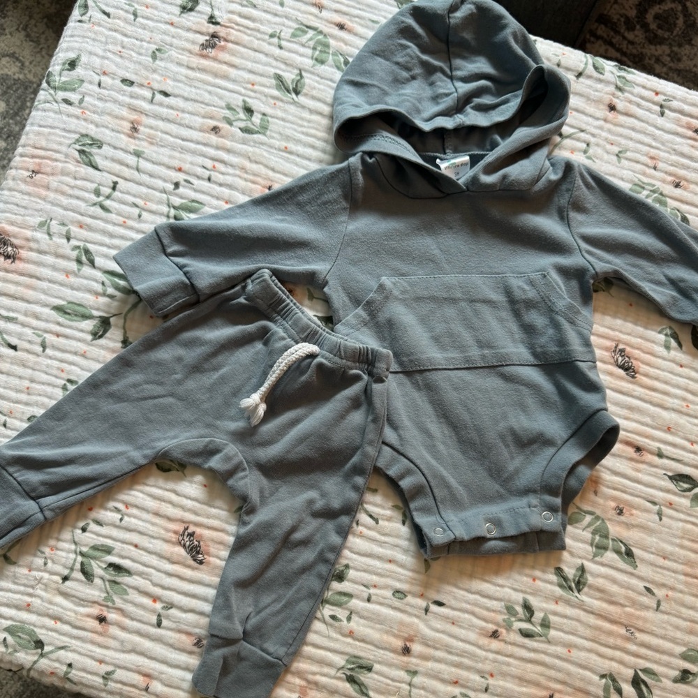 Little One Shop Hooded Sweatshirt and Jogger Set